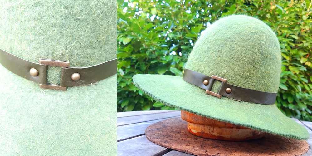 Green Felt Hat